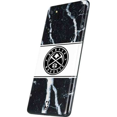 NBA Denver Nuggets Marble Galaxy S20 Fan Edition Skin