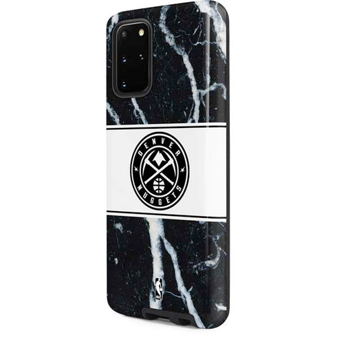 NBA Denver Nuggets Marble Galaxy S20 Plus Pro Case