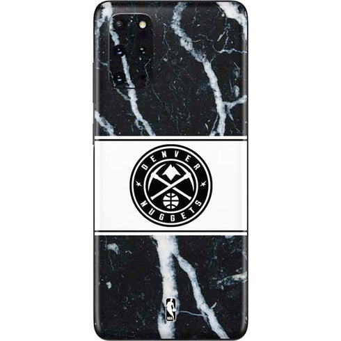 NBA Denver Nuggets Marble Galaxy S20 Plus Skin