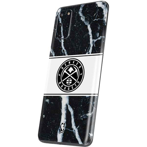 NBA Denver Nuggets Marble Galaxy S20 Plus Skin