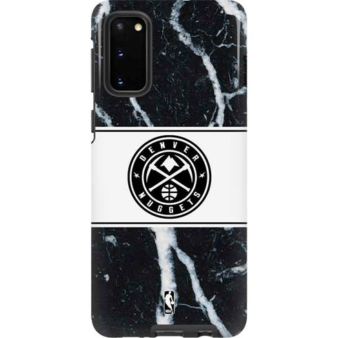NBA Denver Nuggets Marble Galaxy S20 Pro Case
