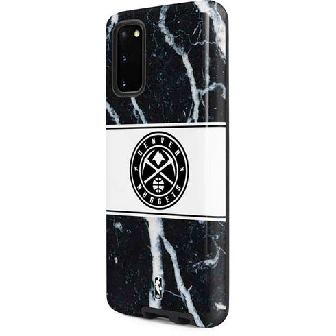 NBA Denver Nuggets Marble Galaxy S20 Pro Case