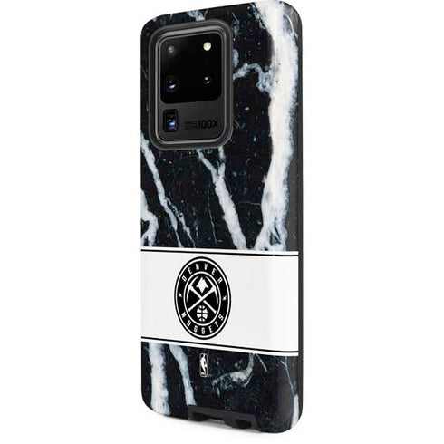 NBA Denver Nuggets Marble Galaxy S20 Ultra 5G Pro Case