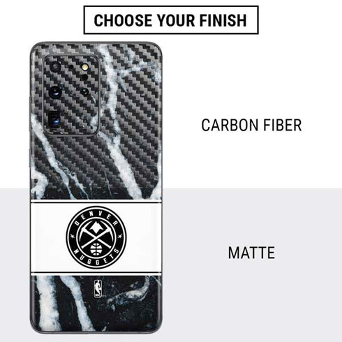 NBA Denver Nuggets Marble Galaxy S20 Ultra 5G Skin