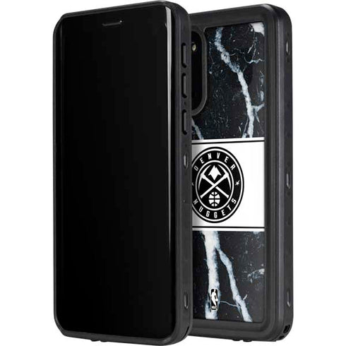 NBA Denver Nuggets Marble Galaxy S20 Waterproof Case