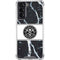 NBA Denver Nuggets Marble Galaxy S21 5G Clear Case