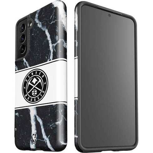 NBA Denver Nuggets Marble Galaxy S21 5G Pro Case
