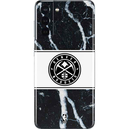 NBA Denver Nuggets Marble Galaxy S21 5G Skin