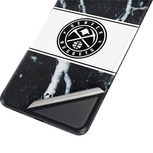 NBA Denver Nuggets Marble Galaxy S21 5G Skin