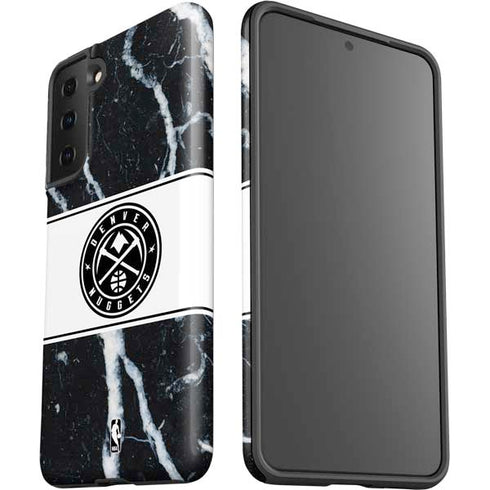 NBA Denver Nuggets Marble Galaxy S21 Plus 5G Pro Case