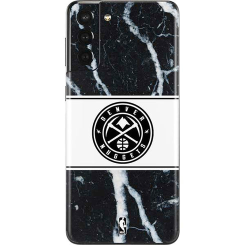 NBA Denver Nuggets Marble Galaxy S21 Plus 5G Skin