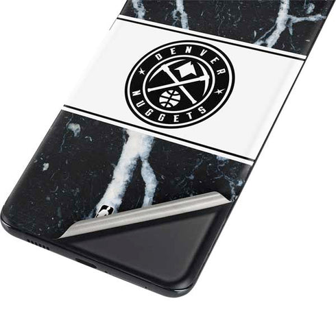 NBA Denver Nuggets Marble Galaxy S21 Plus 5G Skin
