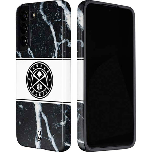NBA Denver Nuggets Marble Galaxy S22 Pro Case