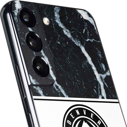 NBA Denver Nuggets Marble Galaxy S22 Skin