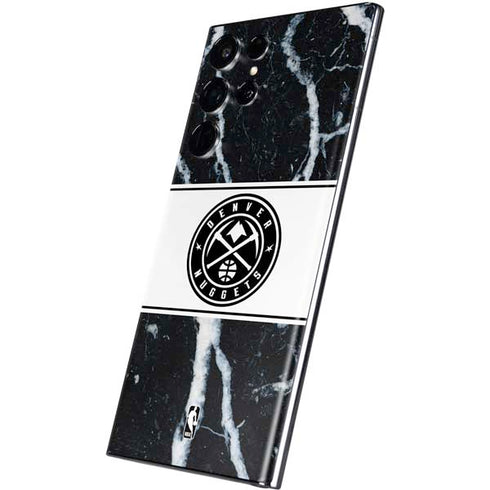 NBA Denver Nuggets Marble Galaxy S22 Ultra Skin