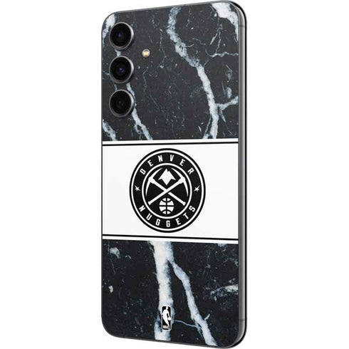 NBA Denver Nuggets Marble Galaxy S23 FE Skin
