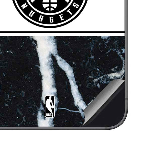 NBA Denver Nuggets Marble Galaxy S23 FE Skin