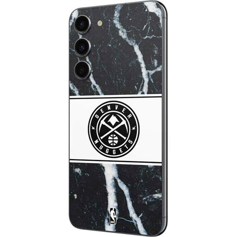NBA Denver Nuggets Marble Galaxy S23 Plus Skin