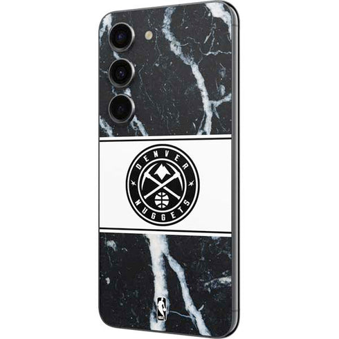 NBA Denver Nuggets Marble Galaxy S23 Skin