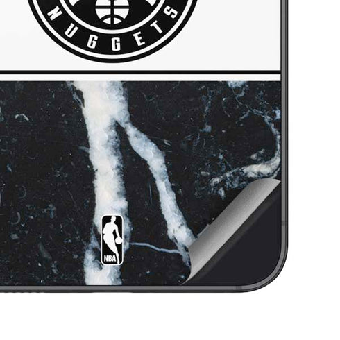 NBA Denver Nuggets Marble Galaxy S23 Skin