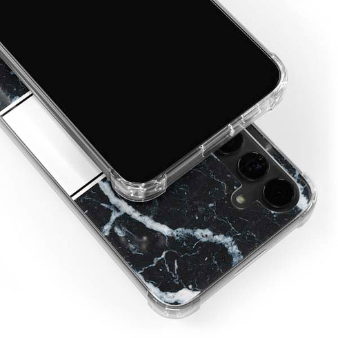 NBA Denver Nuggets Marble Galaxy S24 Plus Clear Case