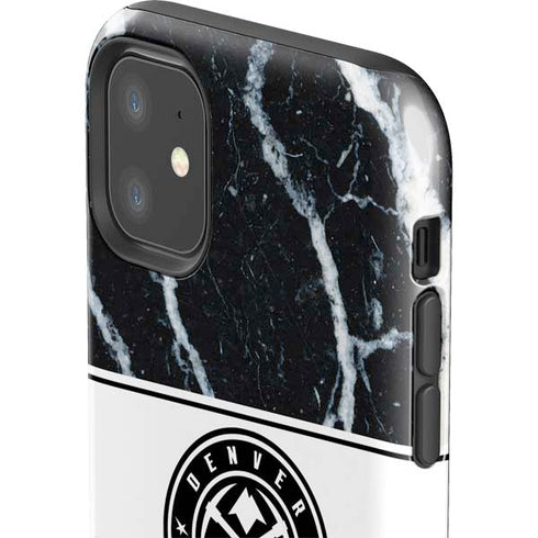 NBA Denver Nuggets Marble iPhone 11 Impact Case