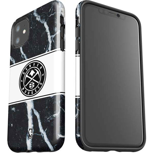 NBA Denver Nuggets Marble iPhone 11 Impact Case