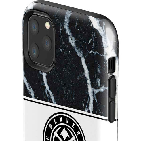 NBA Denver Nuggets Marble iPhone 11 Pro Max Impact Case