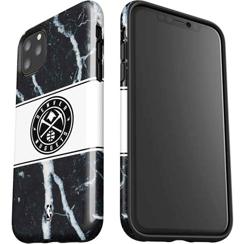 NBA Denver Nuggets Marble iPhone 11 Pro Max Impact Case