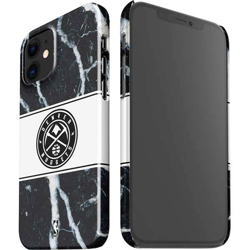 NBA Denver Nuggets Marble iPhone 12 Mini Lite Case