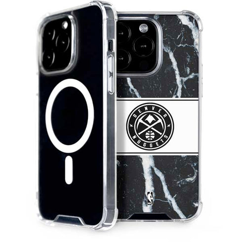 NBA Denver Nuggets Marble iPhone 13 Pro MagSafe Case