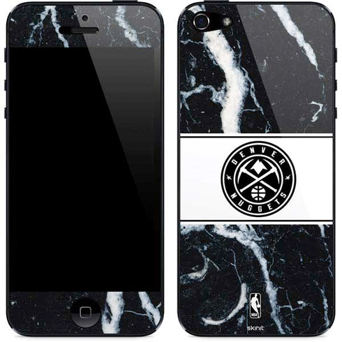 NBA Denver Nuggets Marble iPhone 5/5s/5SE Skin