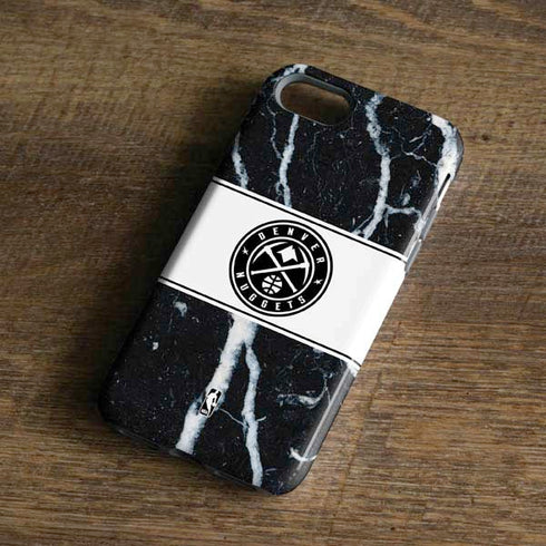 NBA Denver Nuggets Marble iPhone 8 Pro Case
