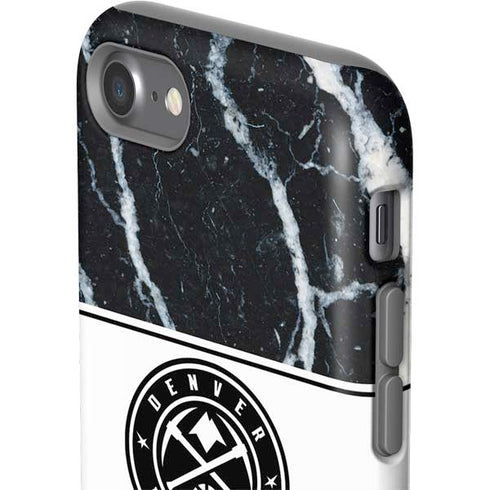 NBA Denver Nuggets Marble iPhone SE (2nd & 3rd Gen) Pro Case
