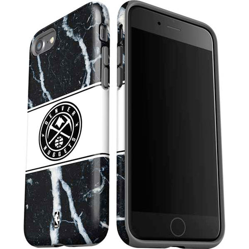 NBA Denver Nuggets Marble iPhone SE (2nd & 3rd Gen) Pro Case