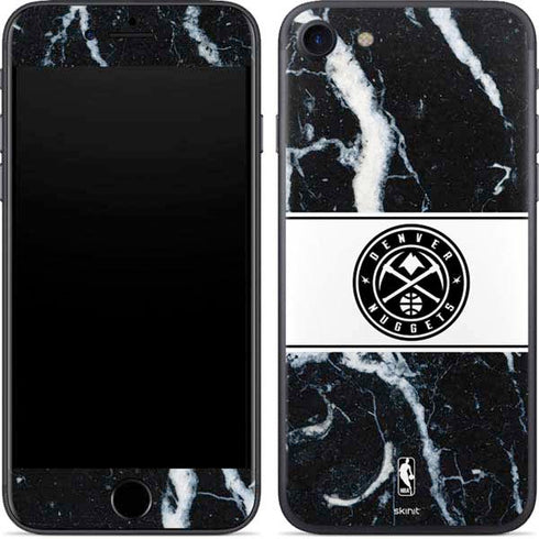 NBA Denver Nuggets Marble iPhone SE (2nd & 3rd Gen) Skin