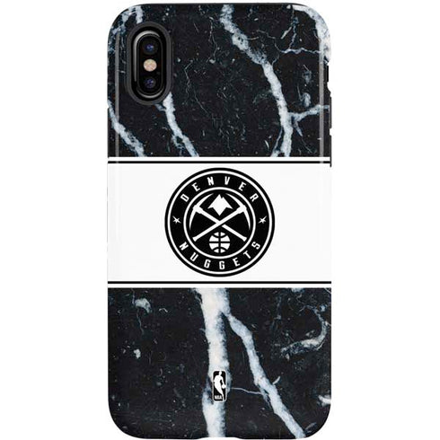 NBA Denver Nuggets Marble iPhone X Pro Case