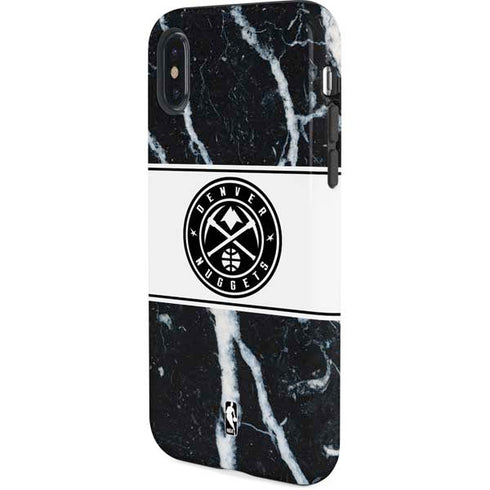 NBA Denver Nuggets Marble iPhone X Pro Case