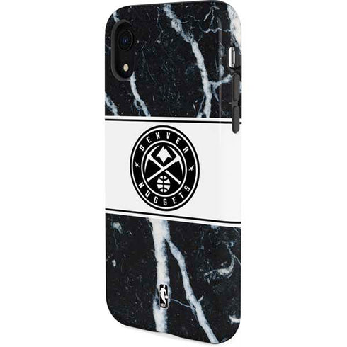 NBA Denver Nuggets Marble iPhone XR Pro Case