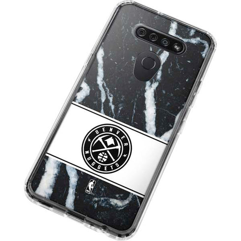 NBA Denver Nuggets Marble LG K51/Q51 Clear Case