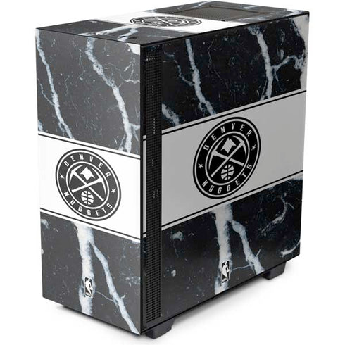 NBA Denver Nuggets Marble NZXT H510 Compact ATX Mid-Tower Case Skin