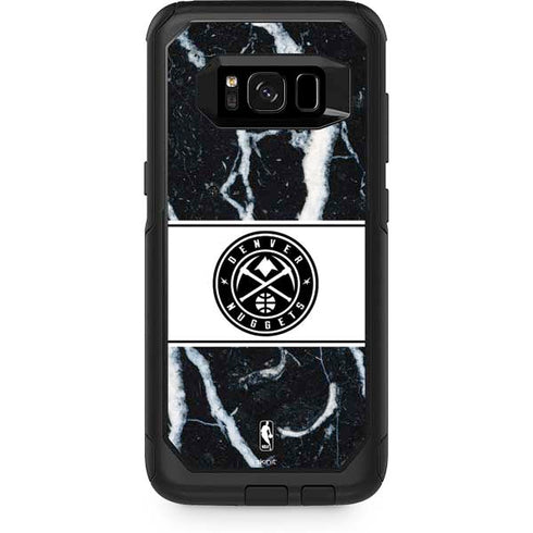 NBA Denver Nuggets Marble Otterbox Commuter Galaxy Skin