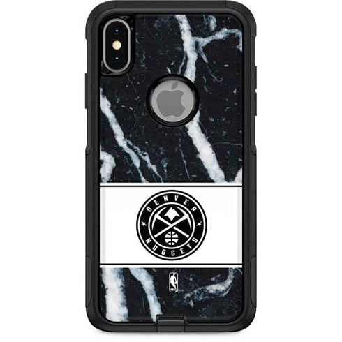 NBA Denver Nuggets Marble Otterbox Commuter iPhone Skin