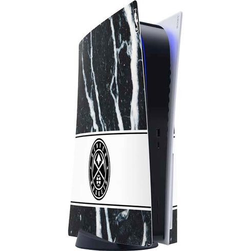 NBA Denver Nuggets Marble PS5 Console Skin