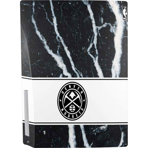 NBA Denver Nuggets Marble PS5 Console Skin