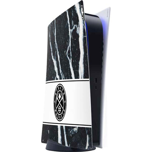 NBA Denver Nuggets Marble PS5 Digital Edition Console Skin