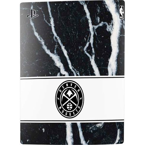 NBA Denver Nuggets Marble PS5 Digital Edition Console Skin