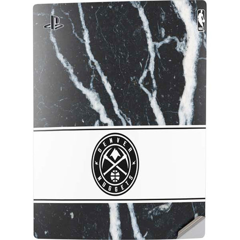 NBA Denver Nuggets Marble PS5 Digital Edition Console Skin