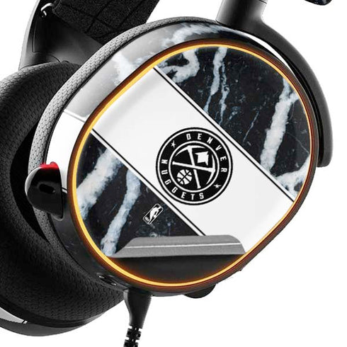 NBA Denver Nuggets Marble SteelSeries Arctis 5 Skin
