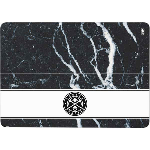 NBA Denver Nuggets Marble Surface Laptop Studio Skin